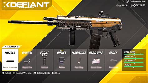 On this page, simply select the Stats tab at the bottom. . Xdefiant best loadout